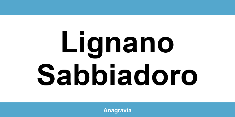 Orari dell’ufficio anagrafe a Lignano Sabbiadoro