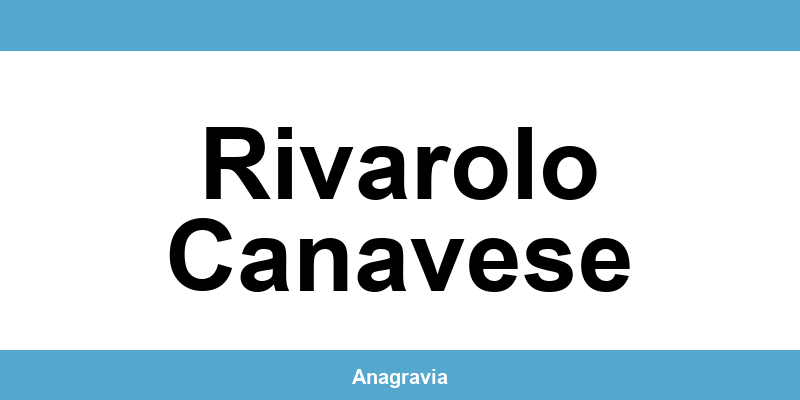 Orari dell’ufficio anagrafe a Rivarolo Canavese