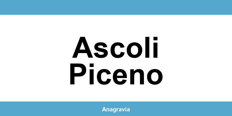 Orari dell’ufficio anagrafe a Ascoli Piceno