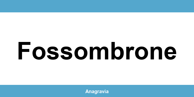 Orari dell’ufficio anagrafe a Fossombrone