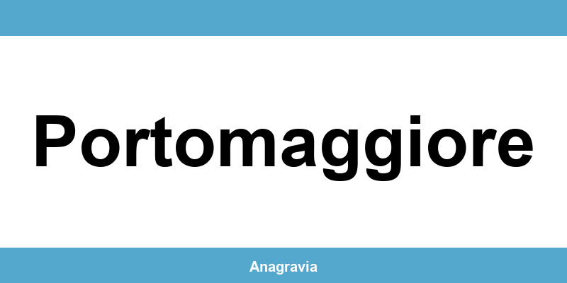Orari dell’ufficio anagrafe a Portomaggiore